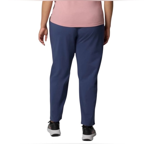 Columbia, Anytime Casual Pants, Plus Size 3X, Navy - Picture 3 of 9